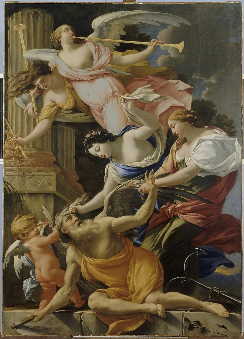 Tempo vinto da Amore, Venere e Speranza - Musee du Berry, Bourges